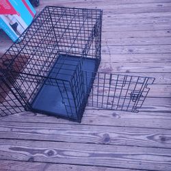 Double Door Small Dog Crate