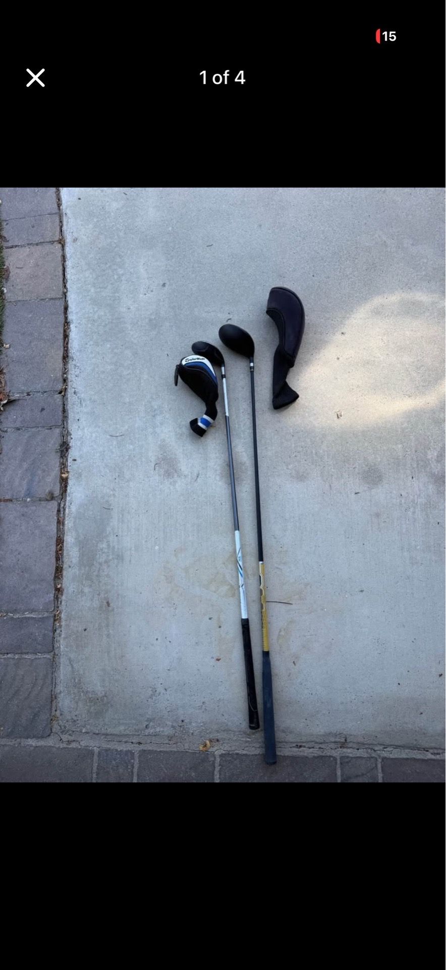 Taylormade and gx-7 golf clubs