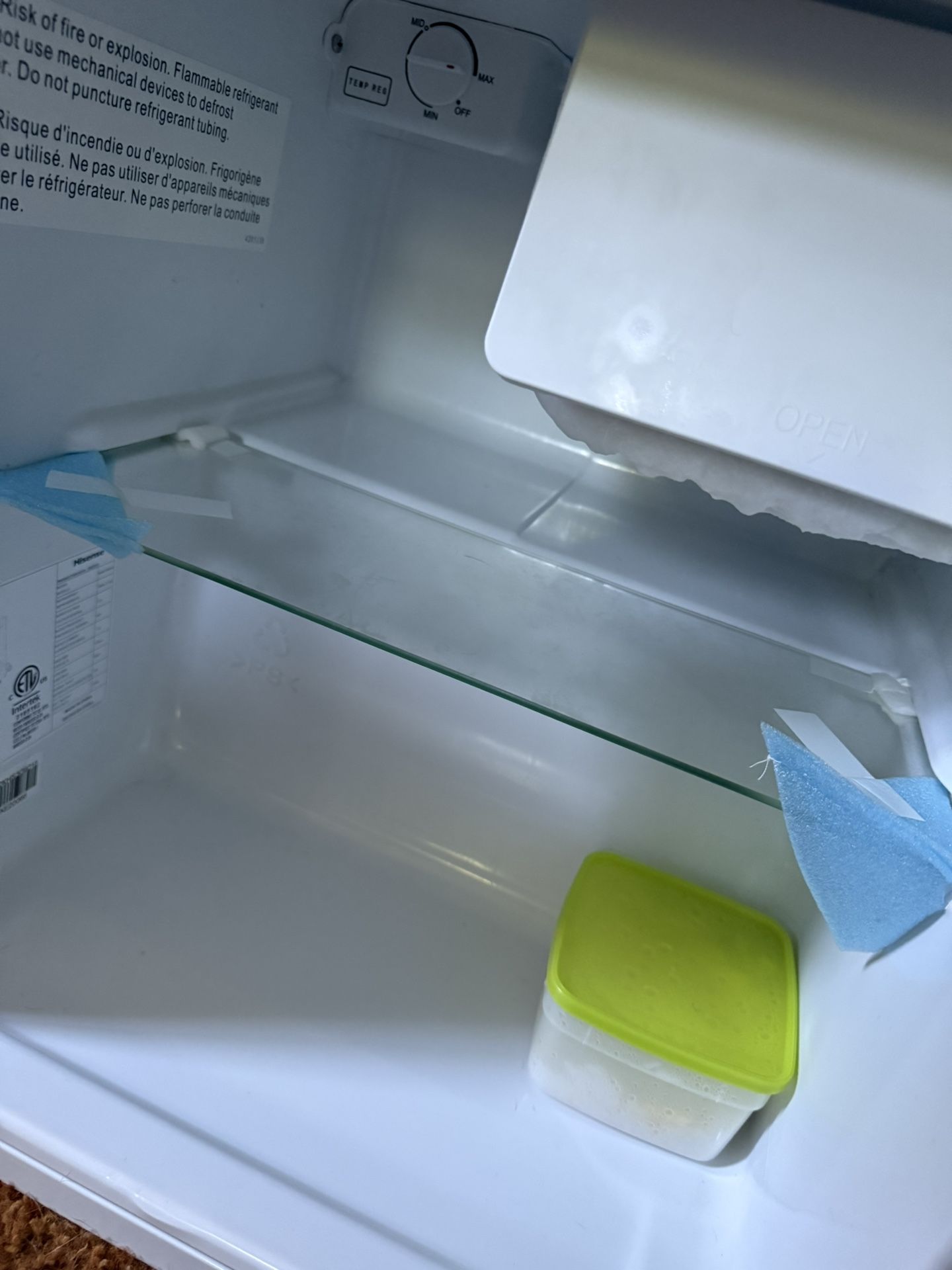 Hi-Sense Mini Fridge