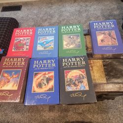 Deluxe British Harry Potter First Edition 1999 Set, Brand new