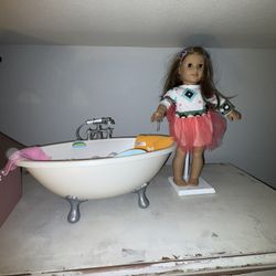 American Girl Doll Bathtub