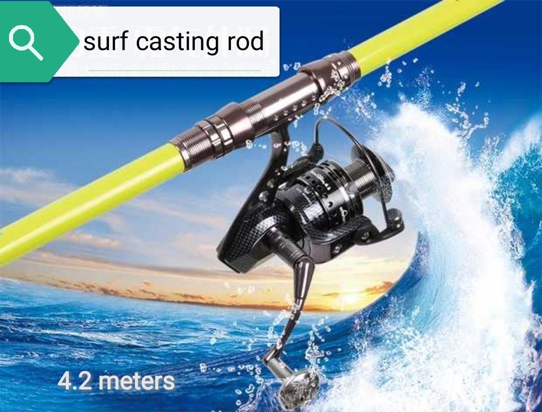 #226 lightweight telescopic surf casting fishing rod