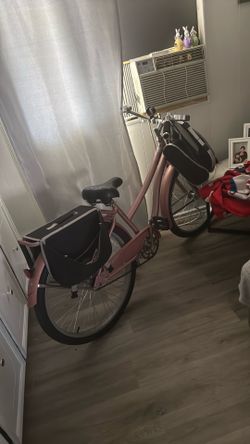pink bicycle