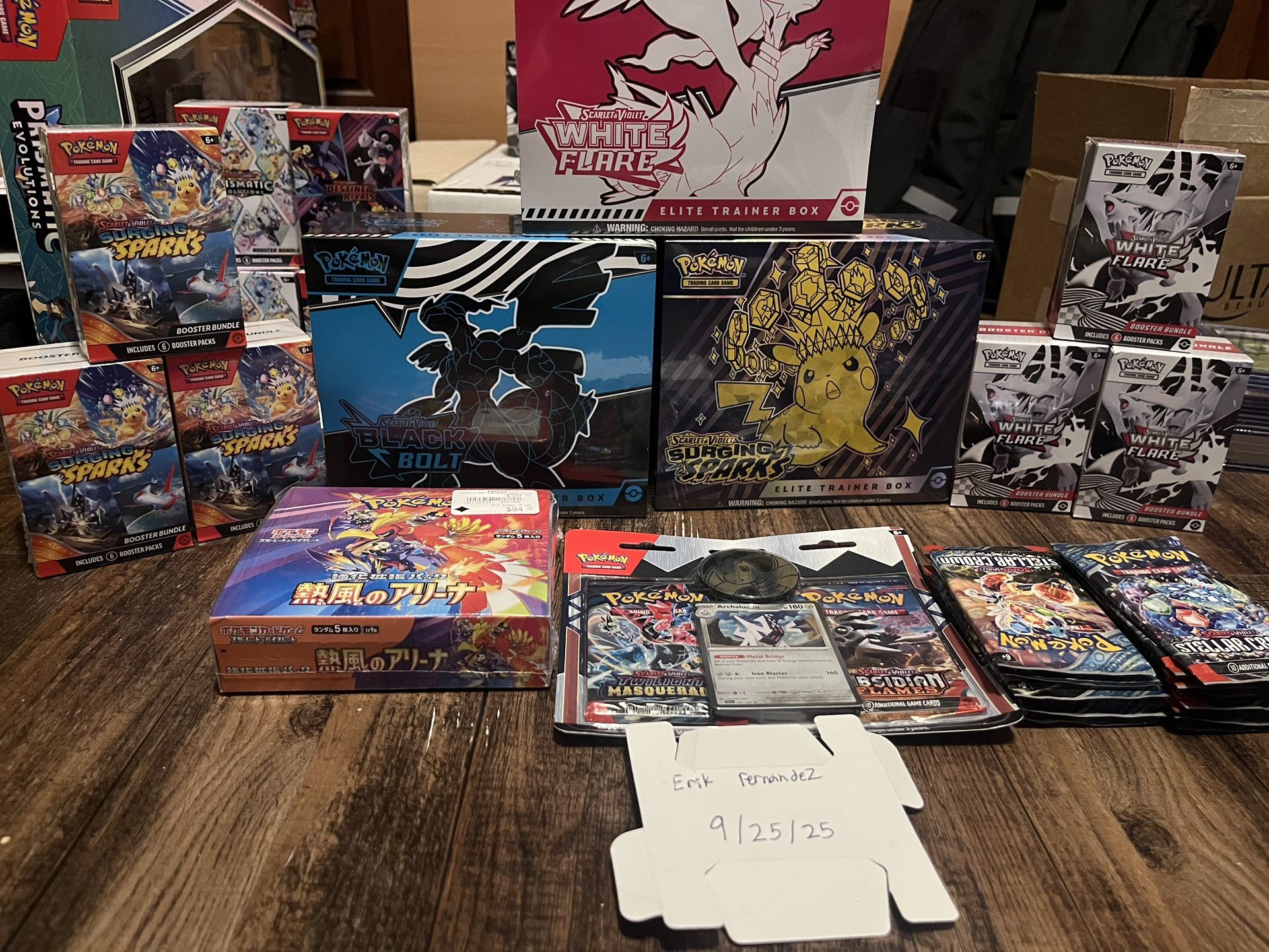 Sealed Pokemon Lot