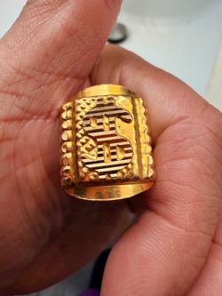 $ ring 21karat 8.4g