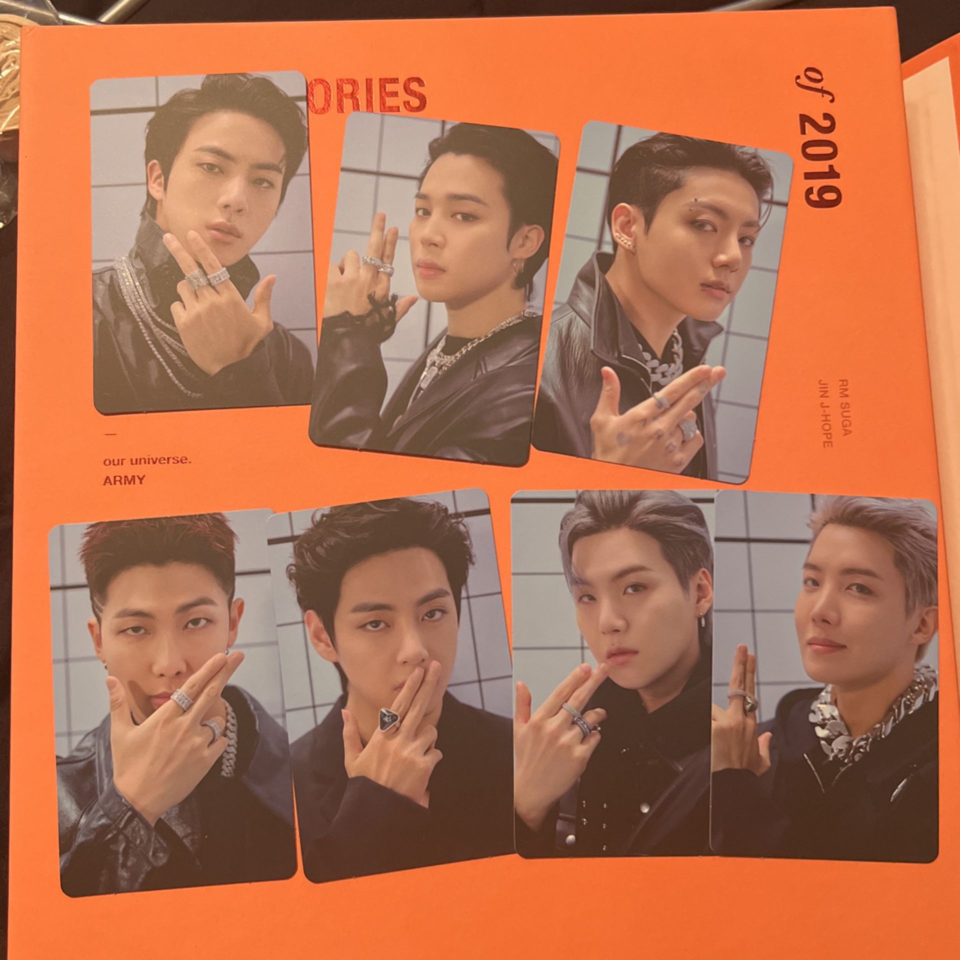BTS Photo cards 