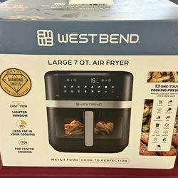 Westbend Large 7 QT Air Fryer! Brand New