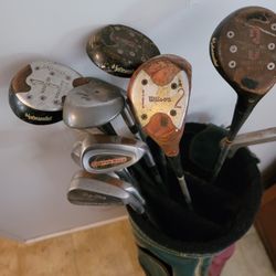 Golf Clubs Vintage 