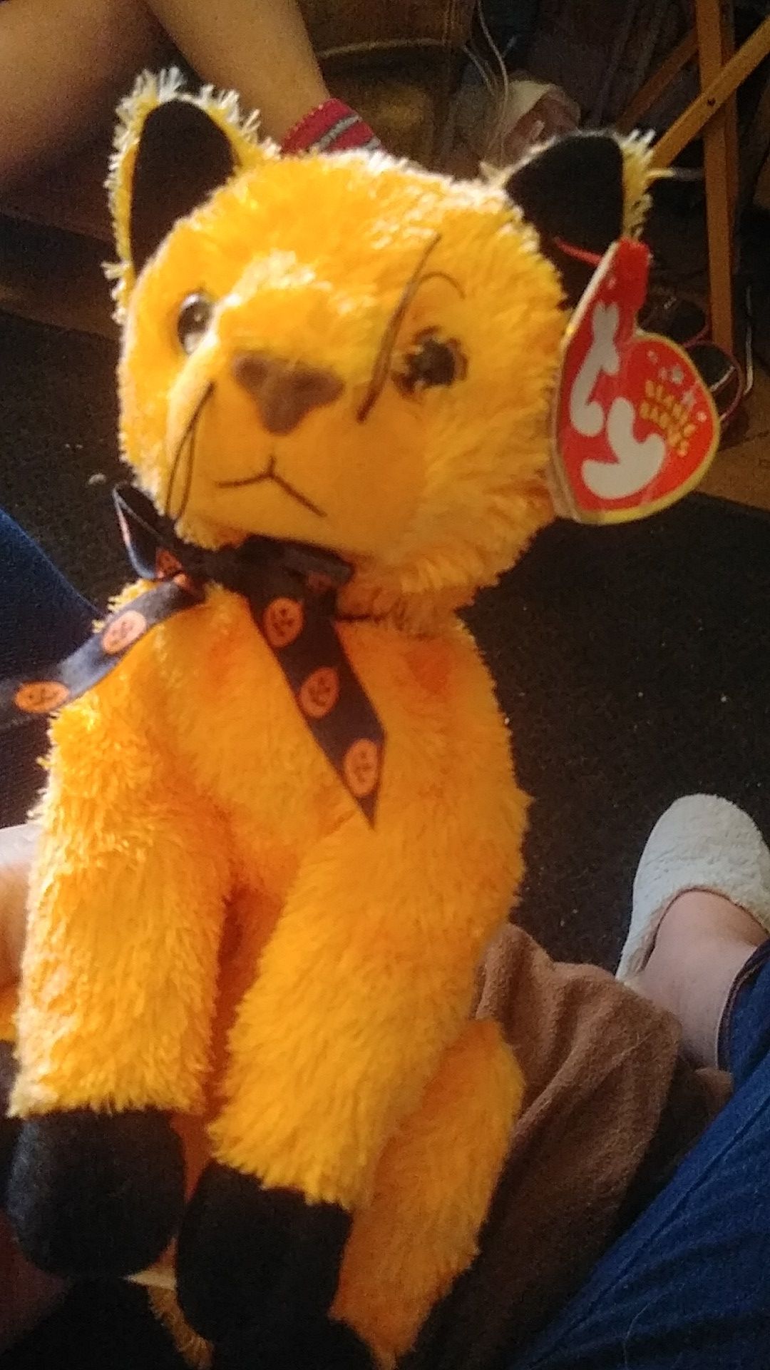 Scared-e beanie baby
