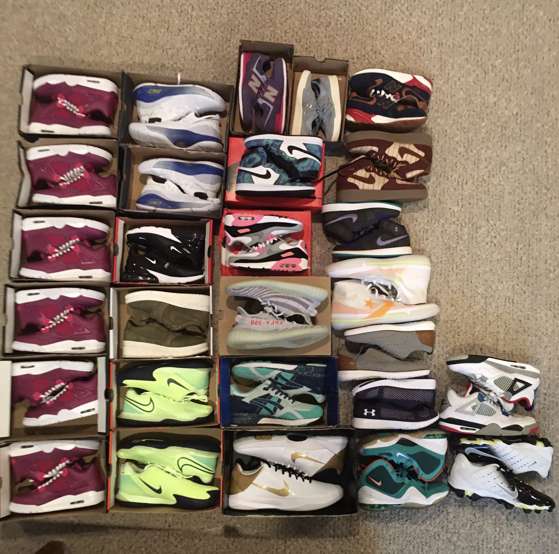 28 Pairs Of shoes