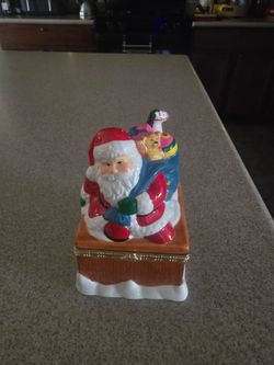 Santa clause music box