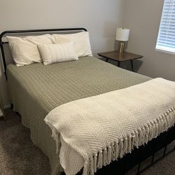 Black Metal Bed Frame - Full