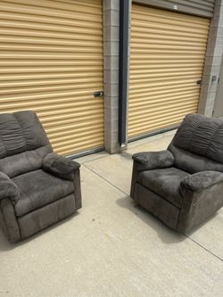 Grey Recliners Free Delivery 