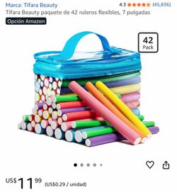 Pack Flexible Foam Hair Rollers