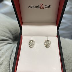 0.72 Carat Diamond earrings
