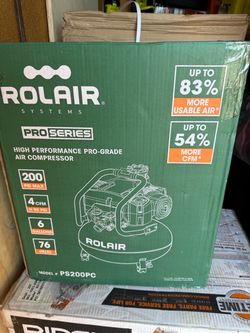 Rolair PS200PC Pro Series Air Compressor 6 Gallon