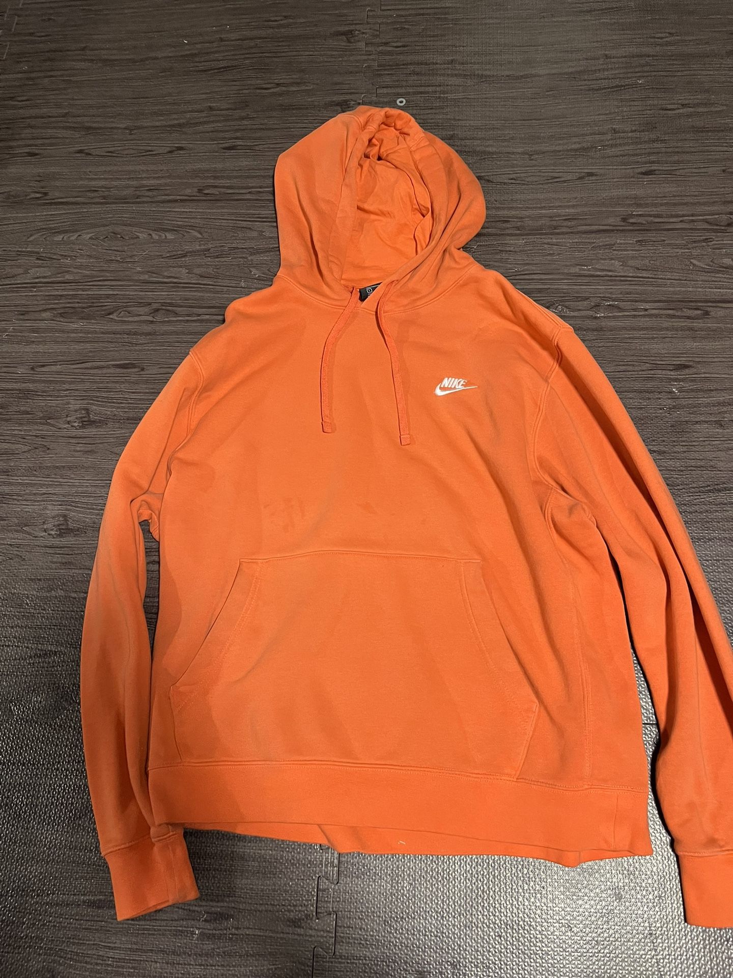 Orange Nike Hoodie