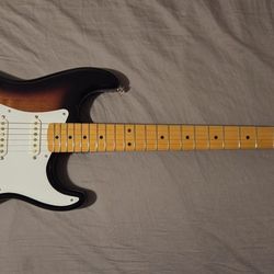 Fender Vintera II 50s Strat  Stratocaster 2 Tone Sunburst Open Box