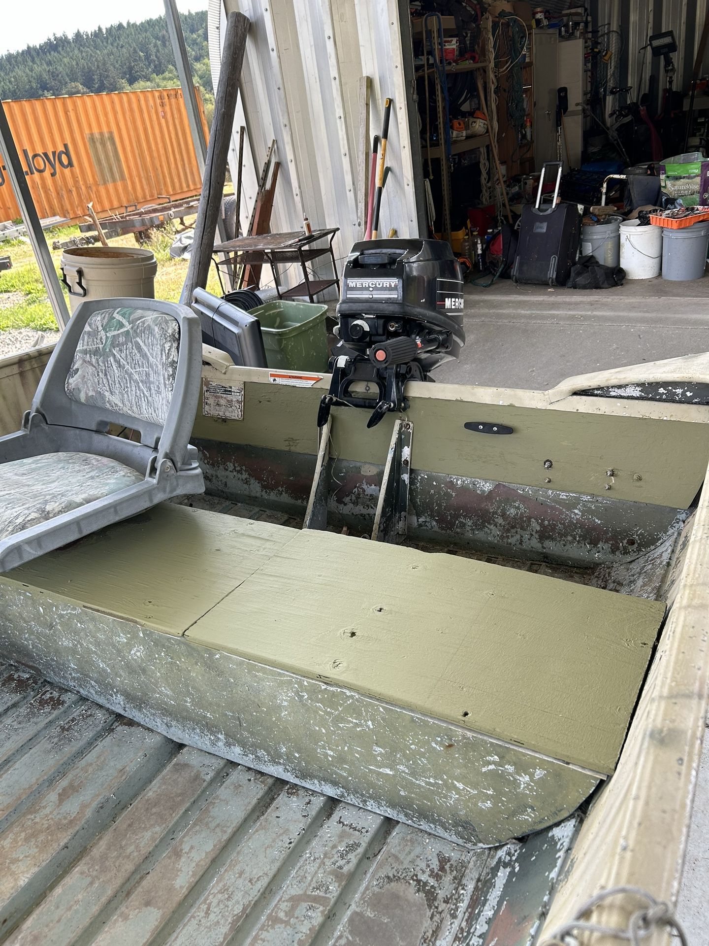 14 Ft Gregor Welded Aluminum Boat