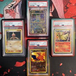 Pokemon PSA Slabs
