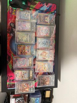Pokemon Tag graded slabs lot