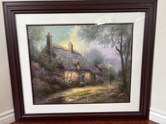Limited Edition Canvas “Moonlight Cottage”