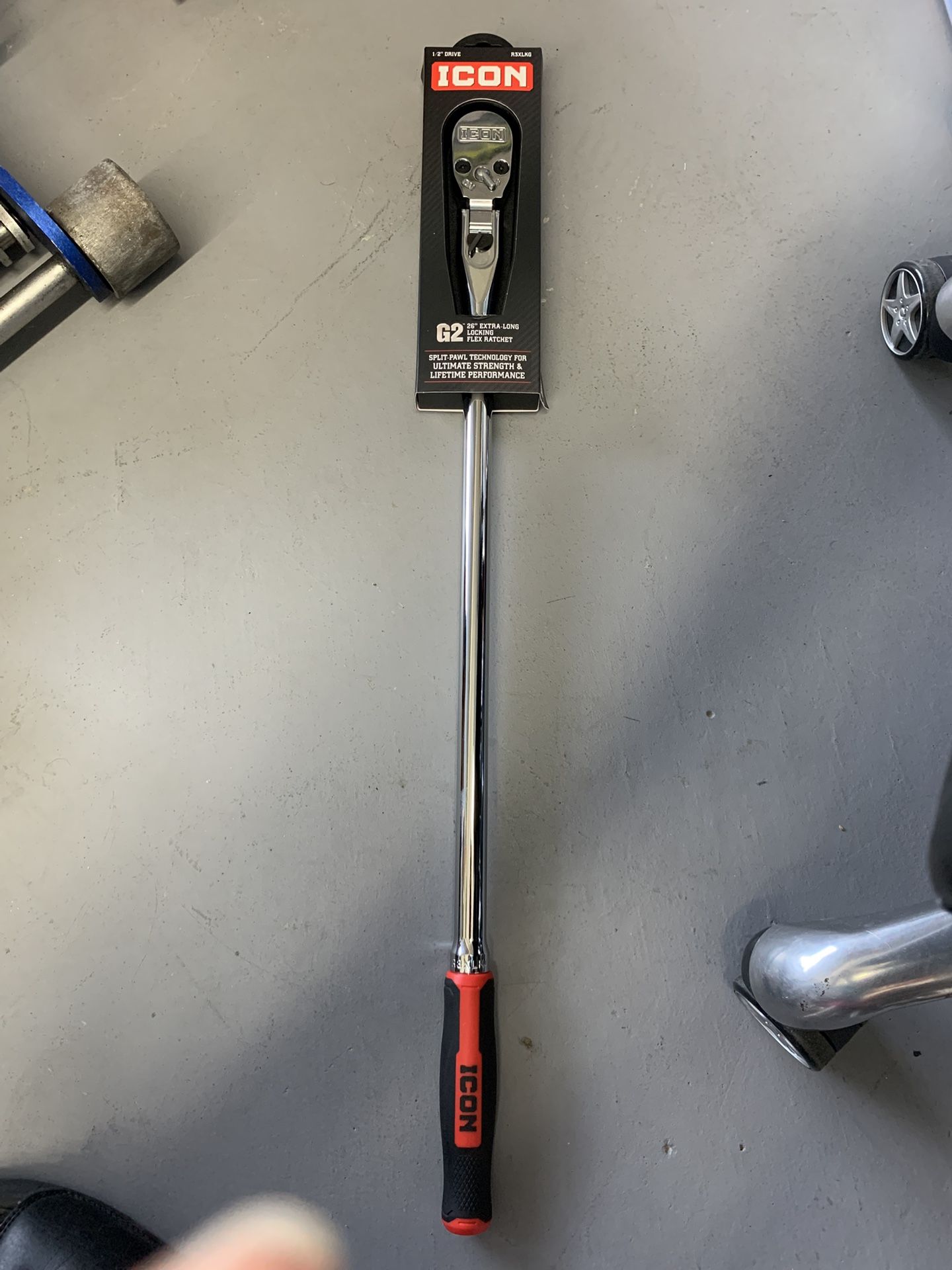 ICON G2  1/2” Drive 26” Locking Flex Head Ratchet 