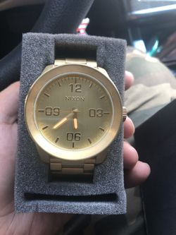 Nixon Gold Watch