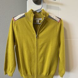 Burberry Sweater With Zip