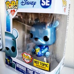 Funko Pop Disney Blue Metallic Winnie Exclusive 