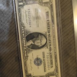 1935G, Or 1935E $1 Silver Certificate 