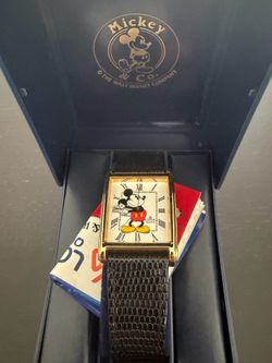Vintage Lorus Seiko Mickey Mouse Tank Watch