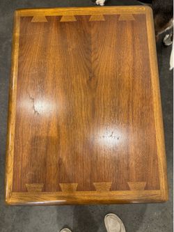 Antique end table