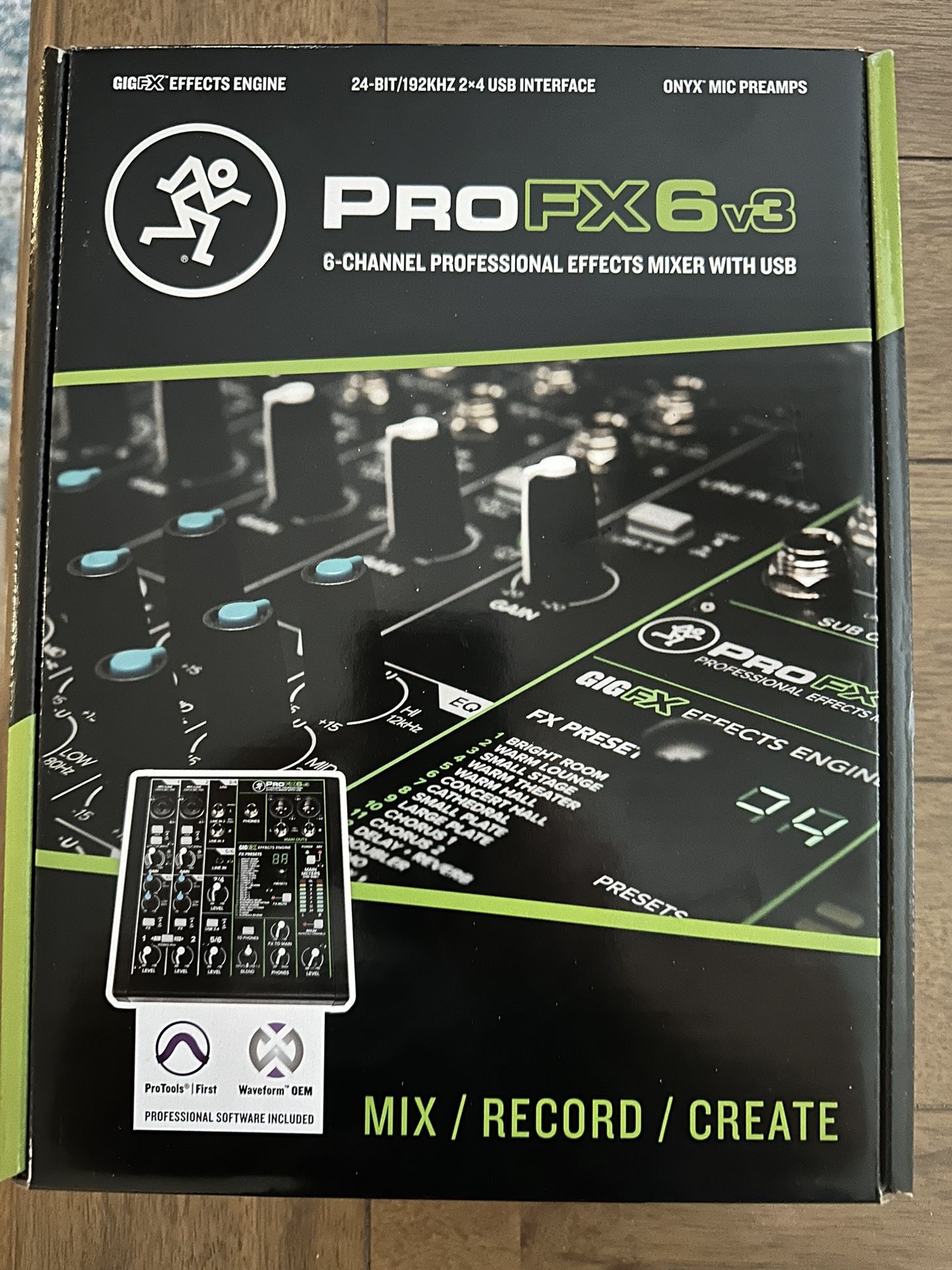 Pro FX6 v3  6-channel Professional Effects Mixer with USB  $90. Original packaging.