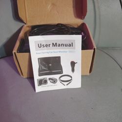 Rear Facing Car Seat Monitor 