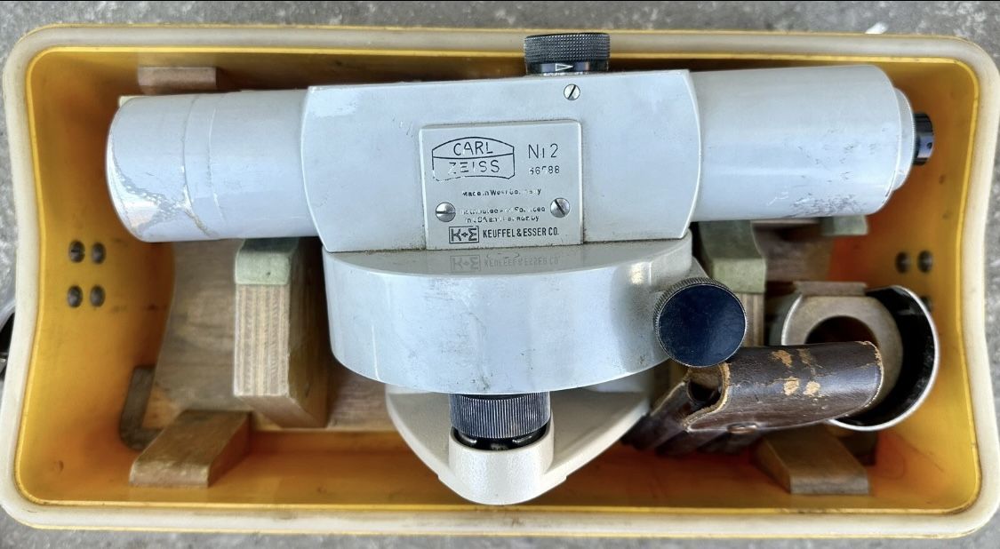 ZEISS NI2 AUTOMATIC LEVEL, SURVEYING, TOPCON, LEICA, TRIMBLE, WILD,SOKKIA, TRANSIT