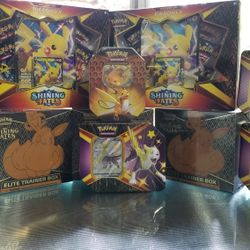 Pokemon Cards Hiden Fates, Shining Fates 