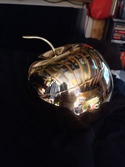 Antique Vintage Apple Ice Bucket