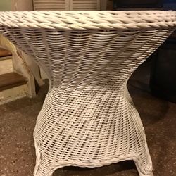 RATTAN WICKER WOVEN DINING TABLE BASE
