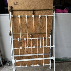 Antique Iron Twin Bed