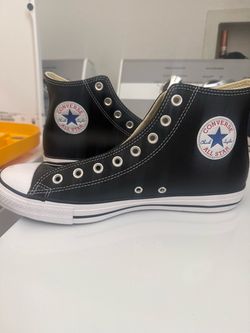 Brand new Black Converse 10 1/2