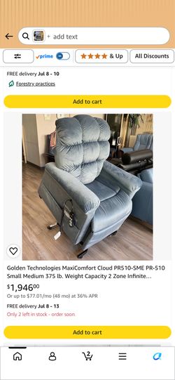 Power lift recliner