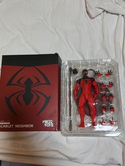 Messtoys scarlet neighbor black n red suit