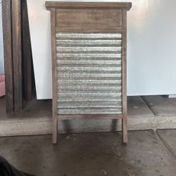 Decorative Laundry Room Wash Board