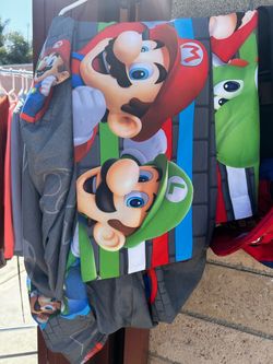 Mario Luigi, twin sheet two pillowcase