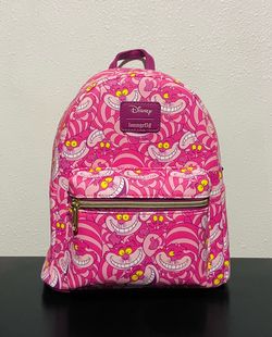 Loungefly Disney Alice In Wonderland Cheshire Cat Collage Mini Backpack