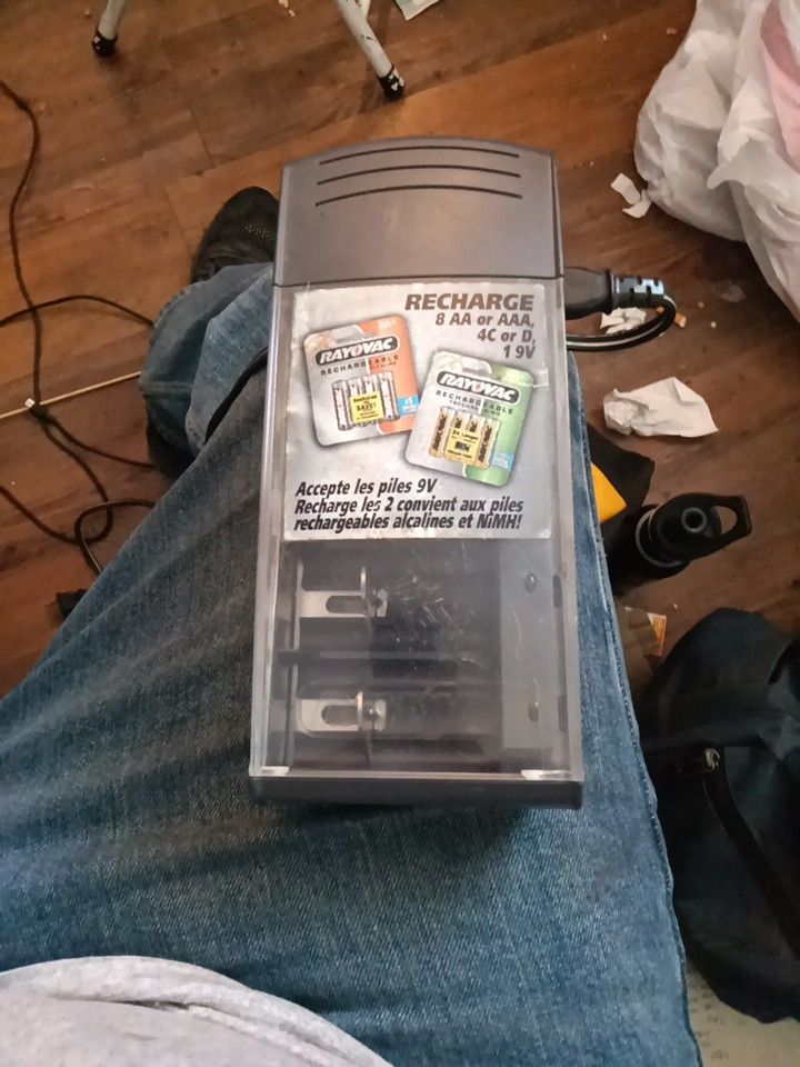 Rayovac Battery Charger $15 Charges Everything