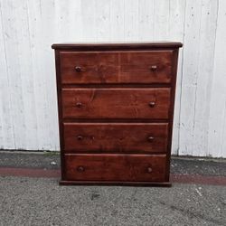 Solid Wood Dresser 