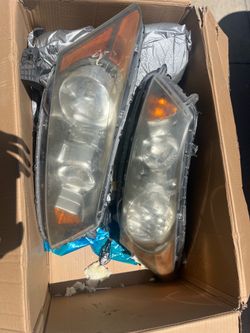 2008-2012 Honda Accord Headlights W/ LED Bulbs