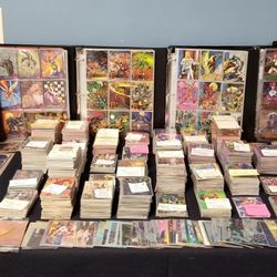 Gigantic Non Sports Comic Card Lot including 70+ inserts and rares 95 metal masterpieces more!